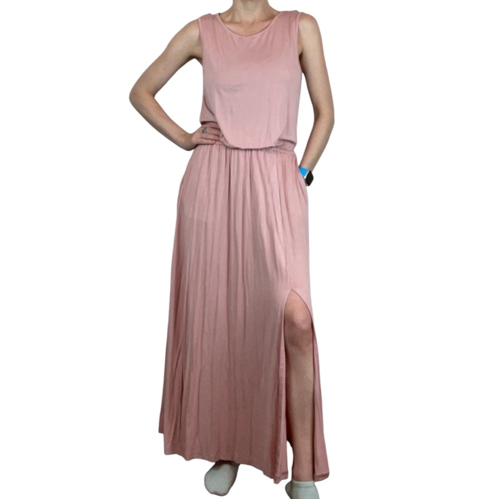 Emery Rose by SHEIN Small Pink Sleeveless Maxi Dress NWOT